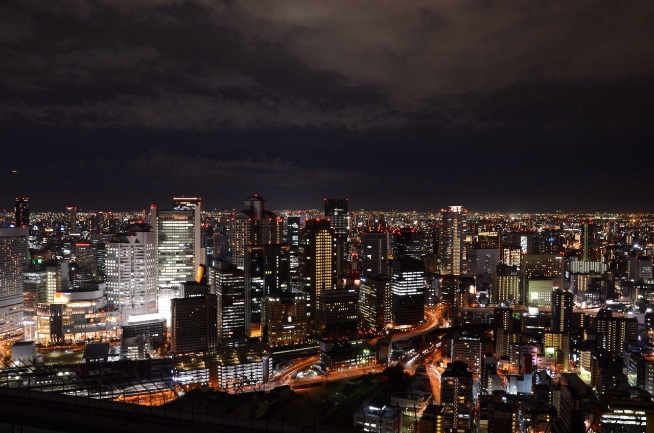 大阪の夜景